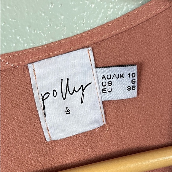 Princess Polly Rust Tie-Front Romper - Picture 2 of 9